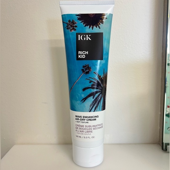 NEW IGK RICH KID Wave Enhancing Air-Dry Cream - Picture 1 of 2
